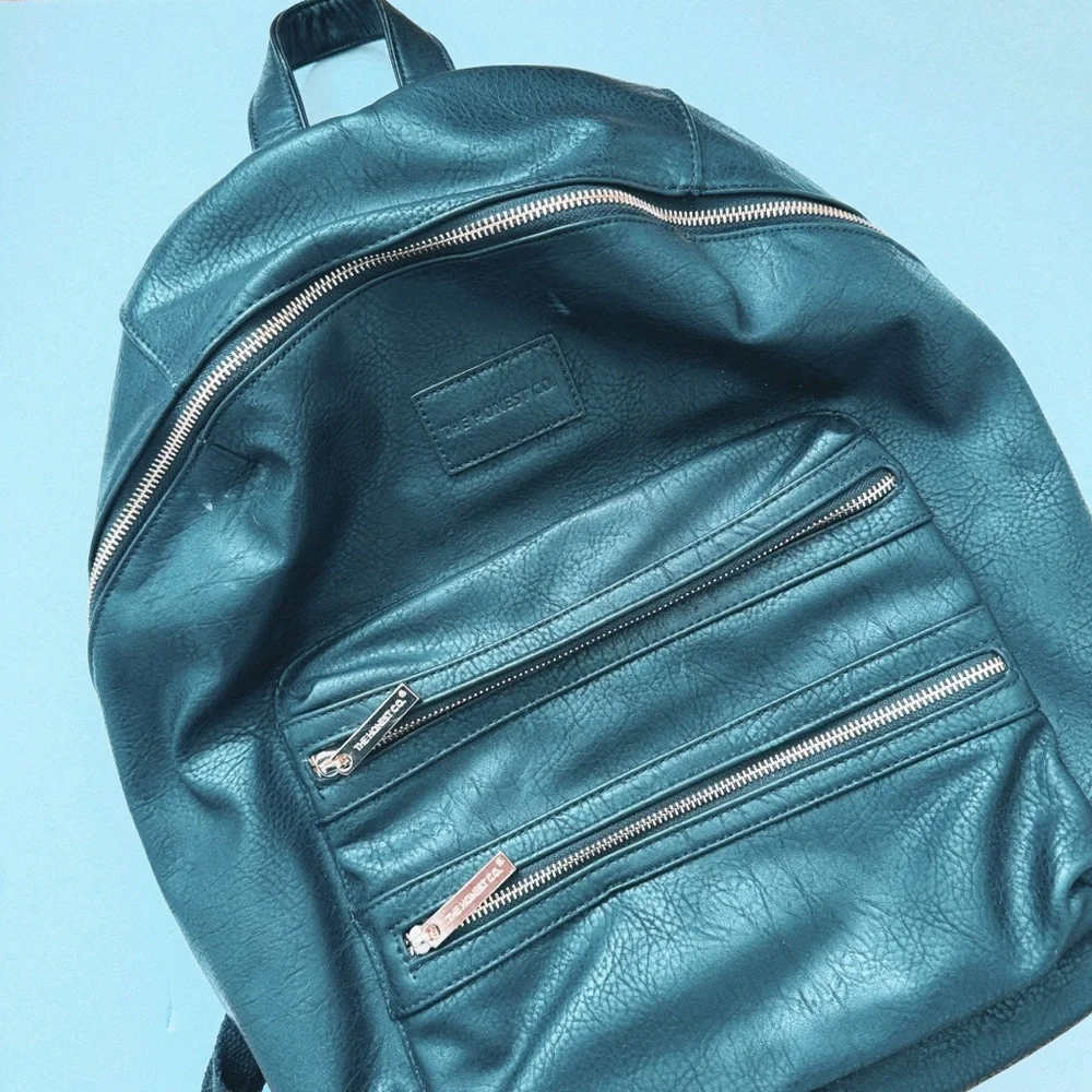 THE HONEST COMPANY > Vegan Leather City Backpack